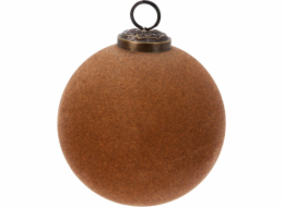 Vánoční hračka na stromeček, hnědá, 10 cm