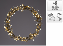 LED dekorační prsten, D38 cm, 300 LED diod