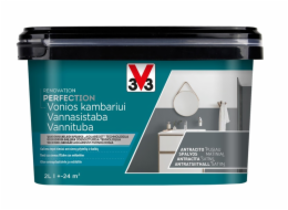 Smaltovaná barva V33 Perfection Bathroom, 2 l, antracitová