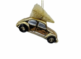 Vánoční hračka na stromeček Christmas Touch, 6,5 cm, sklo