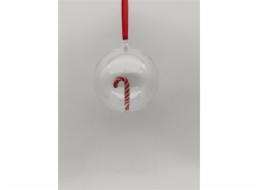 Vánoční hračka na stromeček Christmas Touch, 8 cm, sklo