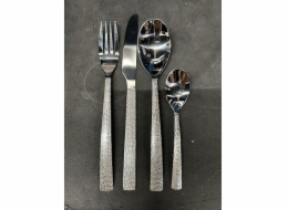 Sada příborů, šedá, 24dílná