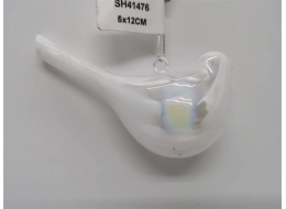 Vánoční hračka na stromeček Christmas Touch 12 cm, sklo