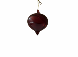 Vánoční hračka na stromeček Christmas Touch, 10 cm, sklo