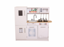 Dětská kuchyňka EcoToys, bílá