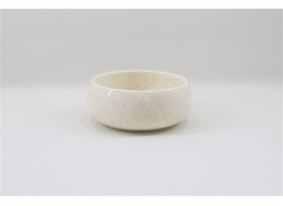 Miska Glamour, bílá, 13,5 cm, 0,730 l