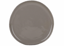 Talíř Sezamové tečky hnědý, O 26,8 cm, hnědý Talíř Sezamové tečky hnědý, O 26,8 cm, hnědý