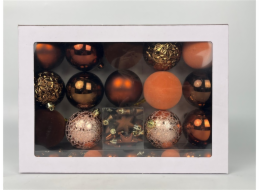 Sada vánočních hraček na stromeček Christmas Touch Forest, 50 dílků.