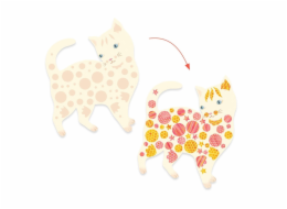 Kreativní sada Djeco Elodie s Cute Cats
