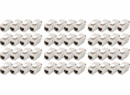Digitus Digitus Keystone modul CAT 6A, stíněný, montáž bez nářadí - 48 ks