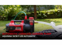 Einhell AUTOMATICKÉ ZAHRADNÍ ČERPADLO AQUINNA 18/30 F LED NA BATERII