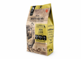 WIEJSKA ZAGRODA Krůta s husou M - suché krmivo pro psy - 2kg