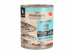 WIEJSKA ZAGRODA Rybí hody Puppy - Vlhké Krmivo pro psy - 800g