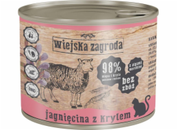 WIEJSKA ZAGRODA Lamb with krill - mokré krmivo pro kočky - 200g