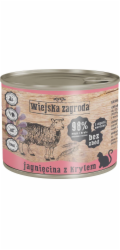 WIEJSKA ZAGRODA Lamb with krill - mokré krmivo pro kočky - 200g