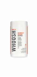 Whoosh Sada vlhčených ubrousků a hadříku na čištění obrazovky 70 ks.