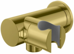 Držák na sluchátka s připojením na vodu QW004AEGD, povrchová úprava: zlatý lesk