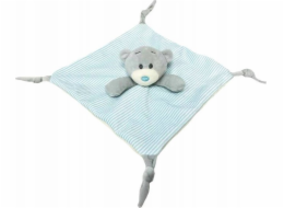 TULILO Plyšová hračka Miluś Miś modro-krémová 25x25cm TULILO Plyšová hračka Miluś Miś modro-krémová 25x25cm
