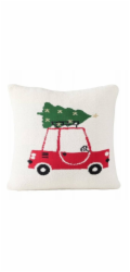 Eurofirany Dekorativní vánoční polštář CRISO, 45 x 45 cm