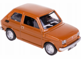 Daffi PRL Fiat 126p hnědé vozidlo