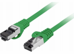 Lanberg Patchcord cat.8.1 S/FTP LSZH CU 1,5m zelený, fluorescenční, schváleno