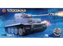 Airfix Plastikový model Quickbuild Tiger I v měřítku 1/35