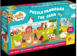 Lisciani Puzzle Carotina Baby Puzzle panorama - Farma
