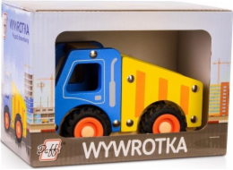 Daffi Dřevěné auto s pneumatikami Sklápěč