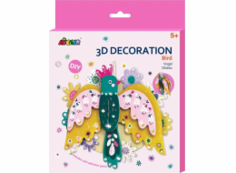MG DYSTRYBUCJA Kreativní sada 3D dekorací - Pták