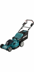 Akumulátorová sekačka na trávu Makita DLM481CT2, 36 V (2x 18 V) (modro-černá, 2x 5,0 Ah Li-Ion baterie, s vlastním pohonem)