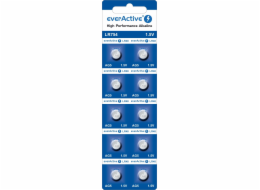 everActive Mini alkalické baterie AG5/G5/LR754/LR48 blistr 10 ks.