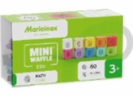 Marioinex Mini Waffle Edu bloky - Matematické kostky 60 dílků