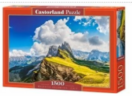 Castor Puzzle 1500 dílků Majestátní Dolomity Itálie Castor Puzzle 1500 dílků Majestátní Dolomity Itálie