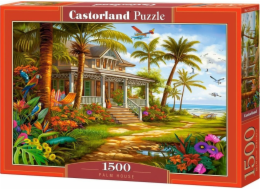 Castor 1500dílné puzzle Palmový dům Castor 1500dílné puzzle Palmový dům