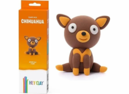 Tm Toys Hey Clay modelovací figurka z hlíny nadýchaná zvířátka, čivava