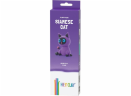 Tm Toys Modelovací hlína Hey Clay Nadýchaná zvířátka, siamská kočka Tm Toys Modelovací hlína Hey Clay Nadýchaná zvířátka, siamská kočka