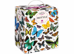 CzuCzu Puzzlove Motýli Puzzle 200 dílků CzuCzu Puzzlove Motýli Puzzle 200 dílků
