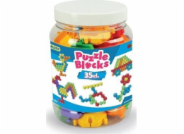 Wader Puzzle kostky ve sklenici 35 dílků