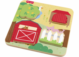 Fisher Price Dřevěná deska Farm Peek-a-boo Fisher Price Dřevěná deska Farm Peek-a-boo