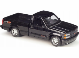 Maisto Chevrolet 454SS Pickup 1993 černý kompozitní model v měřítku 1:24 Maisto Chevrolet 454SS Pickup 1993 černý kompozitní model v měřítku 1:24