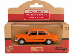 Daffi Oranžové vozidlo PRL Fiat 125p