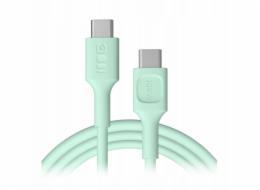 Green Cell Silikonový kabel PowerFlex 100W USB-C-USB-C, 2 m, zelený