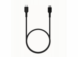Green Cell Opletený kabel USB-C-USB-C PowerStream 100W, 2 m, černý