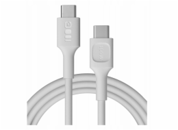 Green Cell Silikonový kabel USB-C-USB-C PowerFlex 100W, 2 m, bílý