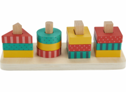 Fisher Price Dřevěný třídič tvarů Fisher Price Dřevěný třídič tvarů