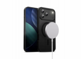 CRONG Hybrid Frost MAG Cover iPhone 17 Pro Max MagSafe černý kryt