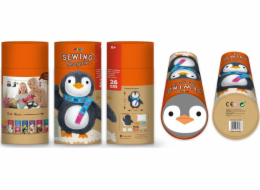 MG DYSTRYBUCJA Moje první kreativní sada na šití panenky - Tučňák