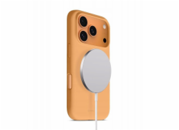 CRONG Magnetický kryt Color Cover MagSafe pro iPhone 17 Pro, oranžový
