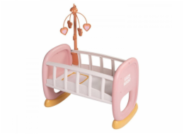Smoby Dětská kolébka s mobilem Smoby Dětská kolébka s mobilem