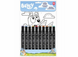 Kids Euroswan Omalovánka Bluey podle čísel